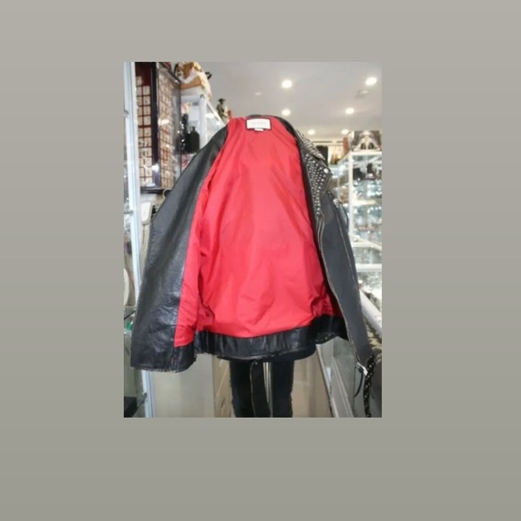 GUCCI LEATHER JACKET - Picture 11 of 12